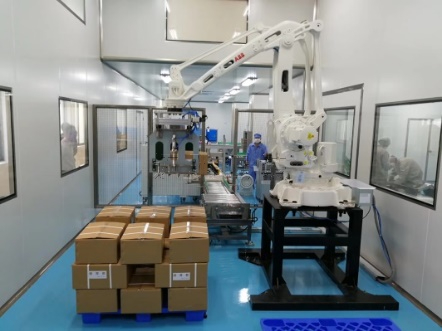 8-12 箱 / 分钟高速码垛，开云体育-开云(中国)一站式服务官方网站线设备赋能企业智能升级